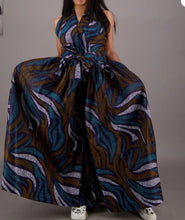 Load image into Gallery viewer, African-Inspired Infinity Wrap Palazzo Pants