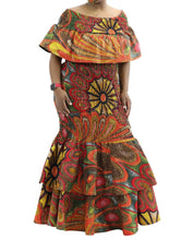 Load image into Gallery viewer, African-Inspired Long Smocked Mermaid Dress