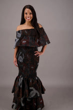 Load image into Gallery viewer, African-Inspired Long Smocked Mermaid Dress