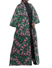 Load image into Gallery viewer, African-Inspired Long Kimono | Robe | Duster - B