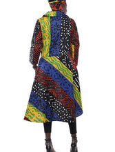 Load image into Gallery viewer, African-Inspired High Low Ankara Jacket