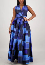 Load image into Gallery viewer, African-Inspired Infinity Wrap Dress
