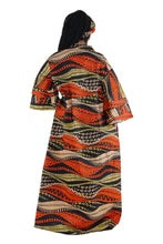 African-Inspired Long Kimono | Robe | Duster - L