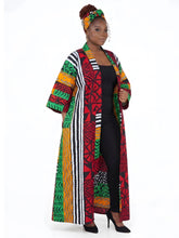 Load image into Gallery viewer, African Inspired Long Kimono | Robe | Duster | Y
